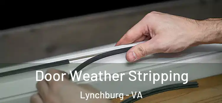 Door Weather Stripping Lynchburg - VA